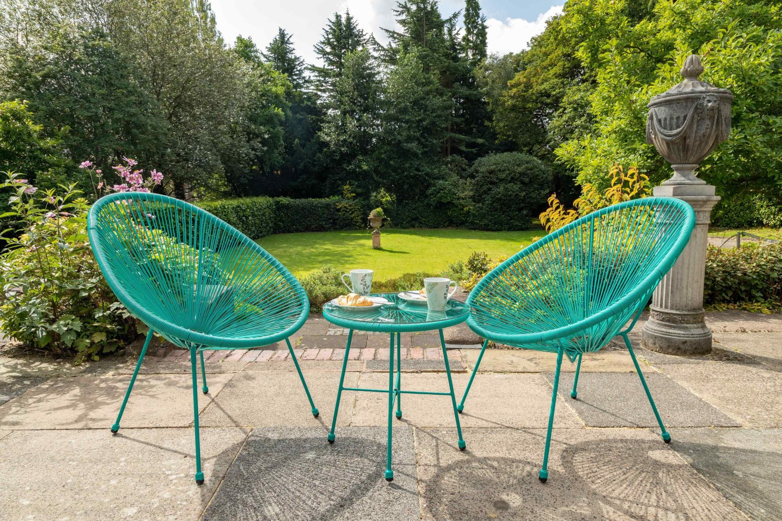 Urban Egg Bistro Set Emerald Green Premier Plants
